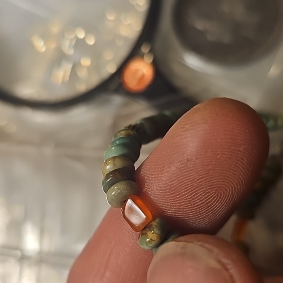 Carolyn Pollack Multicolor Turquoise  Beaded Necklace 18inch/36inch end to end - Picture 15 of 17